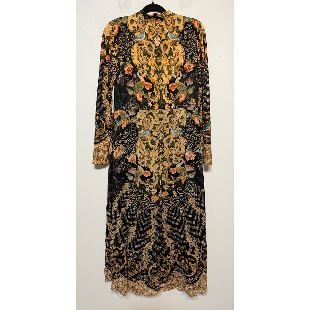 NWT Soft Surroundings Kalista Maxi Dress Size Medium Elegant Icon Scarf Whimsy - Picture 5 of 9